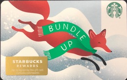 Starbucks 2019 Holiday Gift Card released In The USA. - Fox With Line - - [6] Colecciones
