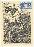 FRANCE - Carte Locale - Journée Du Timbre 1977 (Enseigne Postale) - 55 BAR LE DUC - Dag Van De Postzegel