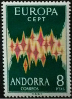 Andorra: Año. 1972 - Tema, Europa. C.E.P.T. (Andorra Administ. Española) - 1972