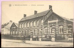 Cpa Braine Le Comte   école - Braine-le-Comte