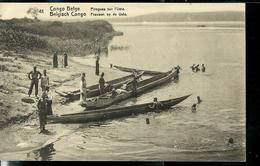 Carte N° 53. Vue 41. Pirogue Sur L'Uele - Prauwen Op De Uele (carte Neuve) - Entiers Postaux