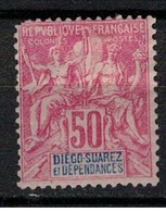 DIEGO-SUAREZ          N°  YVERT  :  35 (2° Choix)        NEUF AVEC  CHARNIERES      (  CH  01/11 ) - Unused Stamps