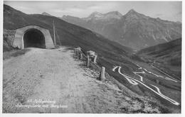 SPLÜGENBERG → Schneegallerie Mit Dem Berghaus, Fotokarte Ca.1945 - Splügen