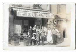 CAFE RESTAURANT MARCHAL Carte Photo Devanture Animation Bières Des Moulineaux - Cafés