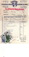 ALGERIE - ALGER- RARE FACTURE TRANSAC- TRANSPORTS ACCELERES FRANCE AFRIQUE DU NORD- PARIS-LYON-MARSEILLE-1959 - Otros & Sin Clasificación