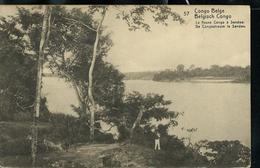 Carte N° 53. Vue 57.  Le Fleuve Congo à Sendwe (carte Neuve) - Entiers Postaux