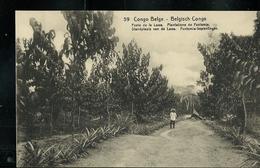 Carte N° 53. Vue 59.  Poste De Lowa - Plantations De Funtumia  (carte Neuve) - Enteros Postales