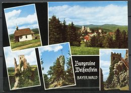 Allemagne - Bavière - Burgruine Weissenfteim - B. Regen (Bayer Wald) Maier Nº 052 73/6 - - Regen