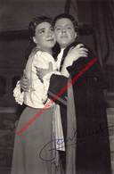 Huberte Vecray & Jacques Bouet - Opera Manon Lescaut - Koninklijke Opera Gent - Foto 10x15cm - Gesigneerd/signed - Photos