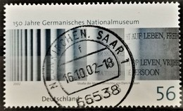 2002 Germanisches Nationalmuseum Nürnberg MiNr: 2269 - Gebruikt