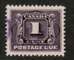 CANADA  Scott # J 1 VF USED (Stamp Scan # 558) - Postage Due