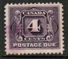 CANADA  Scott # J 3 VF USED (Stamp Scan # 558) - Segnatasse