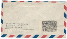 COVER CORREO BOLIVIA - VIA AIR MAIL - ZUERICH - SUIZA. - Bolivie