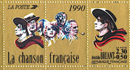 FRANCE  Aristide BRUANT. Yvert N° 2649 Avec 2 Vignettes Logo Attenant. ** MNH - Unused Stamps