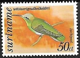 SURINAME - SURINAM - MNH - 1977 : White-tailed Goldenthroat  -  Polytmus Guainumbi - Colibrì