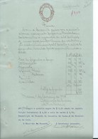 MACAU 1915 REVENUE PAYMENT BILL, 19 AVOS - Storia Postale