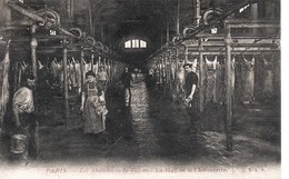 Halles  PARIS -Les Abattoirs  De La Villette -Hall De La Charcuterie --Animé-   Circulée - Hallen