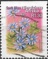 SOUTH AFRICA 2000 Flora And Fauna - 1r30 - Blue Marguerite FU - Oblitérés