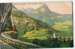 SUISSE / HELVETIA - Brünigbahn : Blick Auf Giswil - Giswil