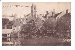 17 CLAMECY - Les Bords Du Beuvron Et L'Eglise St-Martin - EDSA (dos Avec Texte Promotionnel Des éditions EDSA) - Clamecy