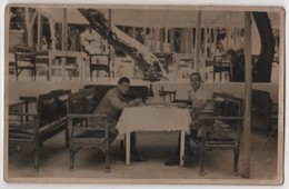 SYRIA Carte Photo Militaria Soldats Français à DAMAS 3 Mai 1939 Bar Restaurant Café - Syrien