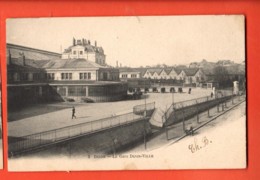 KAG-28 Dijon, La Gare De Dijon-Ville . Précurseur, Circulé - Stazioni Senza Treni