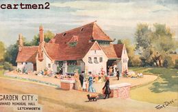 GARDEN CITY HOWARD MEMORIAL HALL LECHWORTH HERFORDSHIRE ANGLETERRE ROYAUME-UNI ILLUSTRATEUR FRANK DEAN - Hertfordshire