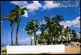 United States Honolulu 1999 / Aloha From Waikiki Beach, Hawaii / Palms - Big Island Of Hawaii