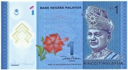 Malaysia - 1 Ringgit - ND ( 2012 ) - Unc. - Pick 51.a - Serie AS - POLYMER PLASTIC - Tuanku Abdul Rahman - Malesia