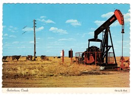 Saskatchewan Oil Production - Modern Cards