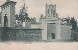 AK Bogota Entrada Cementerio A Soacha Calera Chia Madrid Colombia Columbia Colombie Kolumbien America Del Sur Sudamerica - Colombie