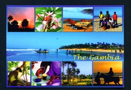 GAMBIA - Coastal View Multi View Used Postcard As Scans - Gambie