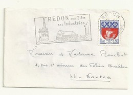 FLAMME REDON - Mechanical Postmarks (Advertisement)
