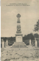 CPA 53 Mayenne Saint Aignan Sur Roe Le Monument Aux Mort De La Grande Guerre 1914 - 1918 - Saint Aignan Sur Rö