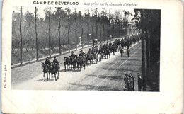 BELGIQUE - BEVERLOO - Camp - Vue Prise Sur La Chaussée D'hechtel - Beringen