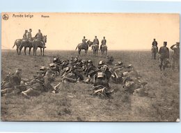 MILITARIA - Armée Belge - Repos - Regimente