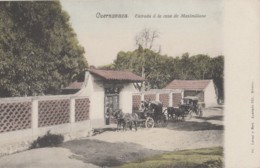 Amérique - Mexique Mexico - Cuernavaca - Entrada A La Casa De Maximiliano - Attelages Calèches - Mexique