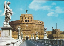 ITALIE---ROMA--ROME--ponte E Castel S. Angelo---voir 2 Scans - Bruggen