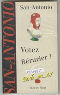 {74367} San-Antonio, Votez Bérurier , 12/1995 ; Illustration : Siauve  . " En Baisse " - San Antonio