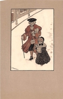 ¤¤   -   Illustrateur " Ethel PARKINSON "  Carte Viennoise  -  M.M. Vienne   -   Un Homme Et Une Petite Fille  -   ¤¤ - Parkinson, Ethel