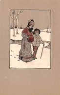 ¤¤   -   Illustrateur " Ethel PARKINSON "  Carte Viennoise  -  M.M. Vienne   -   Une Femme Et Un Petit Garçon  -   ¤¤ - Parkinson, Ethel