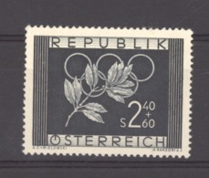 06934  - Autriche  :  Yv  809  **  JO D' Oslo - 1945-60 Unused Stamps