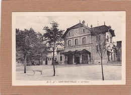 CPA 78 Sartrouville La Gare AC43 Chemins De Fer De L'état - Sartrouville