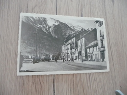 CPA 73 Savoie Modane Place De La Gare Route De France Autobus Car - Moutiers