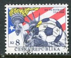 CZECH REPUBLIC 1994 Football World Cup Used,  Michel 45 - Usados