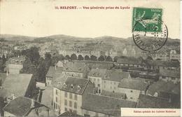90  BELFORT  Vue Générale Prise Du Lycée - Belfort – Siège De Belfort