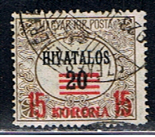 HONGRIE 523 // YVERT 9 // 1921 - Servizio