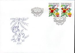 CZECH REPUBLIC 1997 Easter On FDC.  Michel 134 - FDC