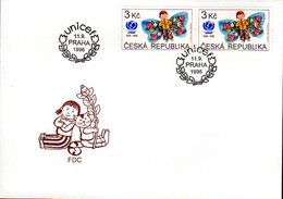 CZECH REPUBLIC 1996 UNESCO Anniversary On FDC.  Michel 121 - FDC