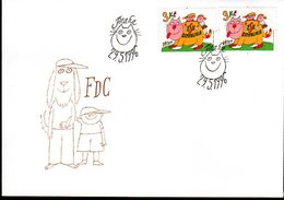 CZECH REPUBLIC 1996 Children's Day On FDC.  Michel 117 - FDC